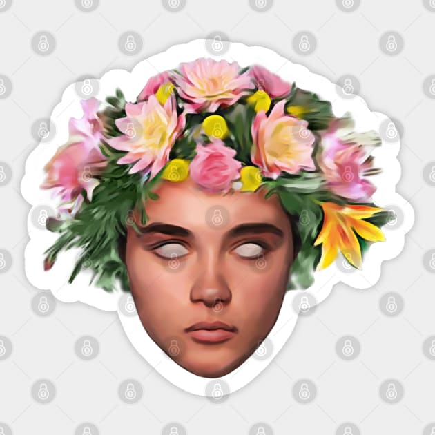 Midsommar May Queen Sticker by yeekonline